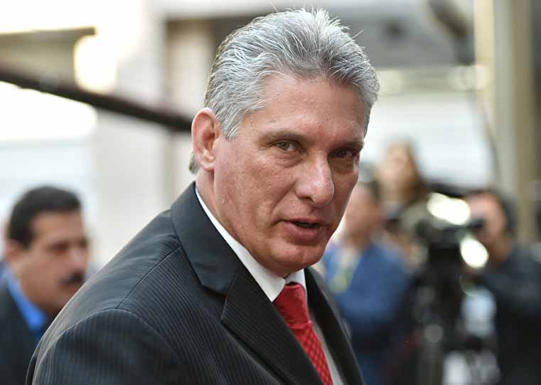 Miguel Díaz-Canel, Primer Vicepresidente cubano.