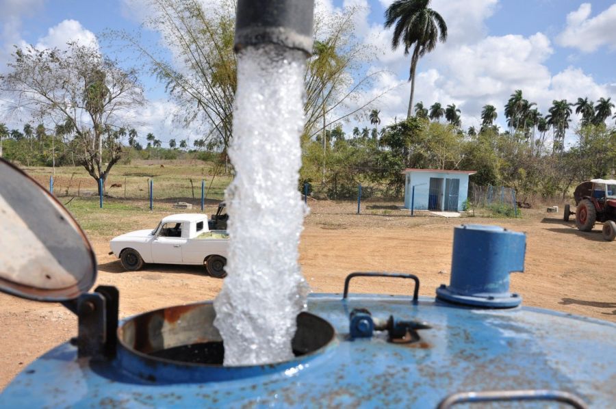 sancti spiritus, fomento, sequia, abasto de agua, recursos hidraulicos