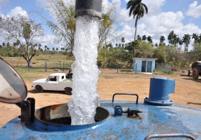 sancti spiritus, sequia, abasto de agua, fomento, trinidad, recursos hidraulicos