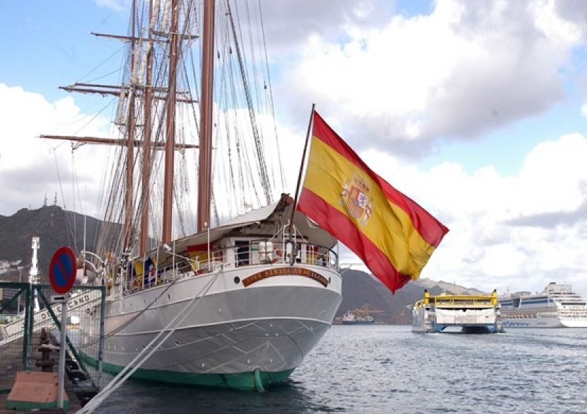 cuba, españa, buque escuela de la armada española