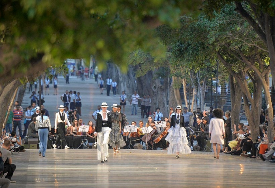 cuba, desfile, diseño, chanel, francia