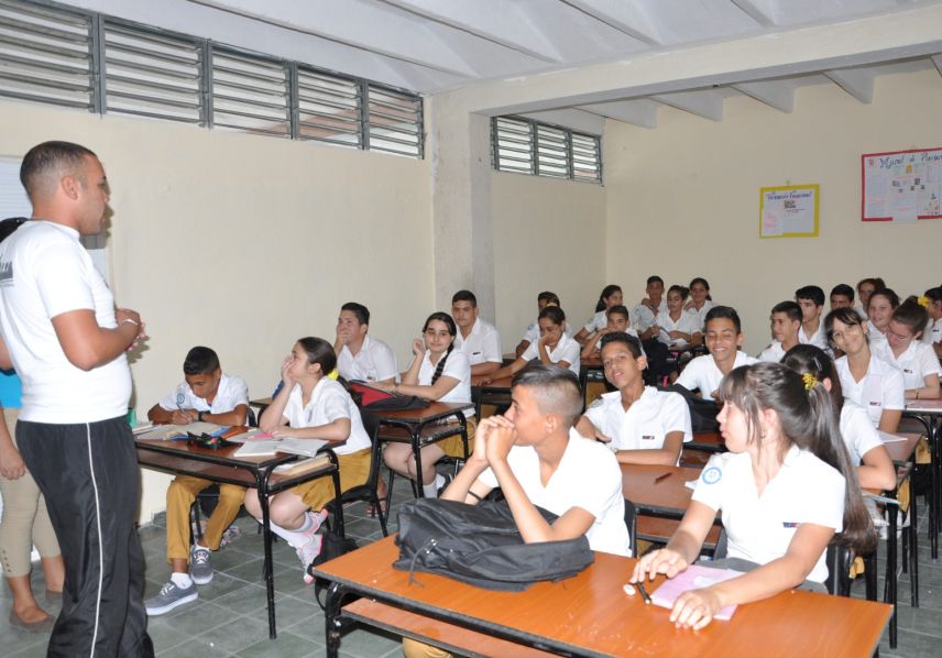 sancti spiritus, educacion, curso escolar, cobertura docente