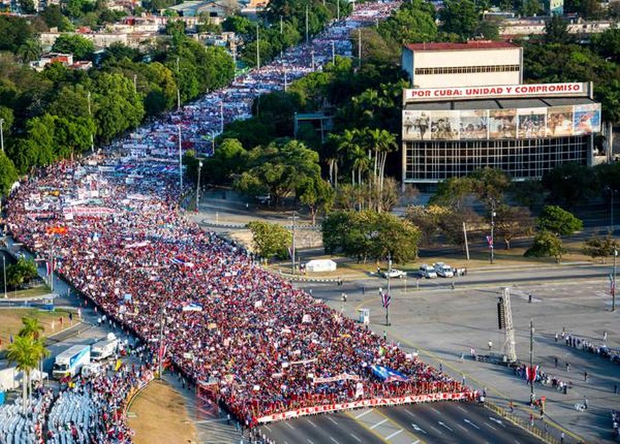 Cuba, primero de mayo, raul castro, la habana, Fidel castro, dia internacional de los trabajadores, 90 cumpleaños de Fidel castro