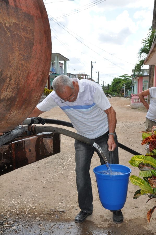 sancti spiritus, fomento, sequia, abasto de agua, recursos hidraulicos