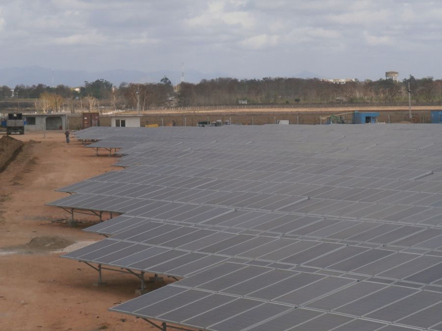 la sierpe, sancti spiritus, parque fotovoltaico, paneles solares, energia renovable