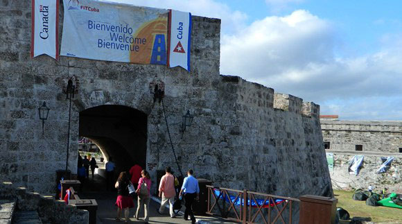 El recinto Ferial de La Cabaña abrió sus puertas a expositores, delegados e invitados, (Foto: Cubadebate)