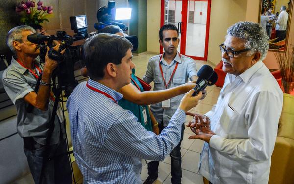 La Cumbre en La Habana es un momento propicio para subrayar el papel de la región como zona de paz, declaró Múnera a la prensa. (Foto ACN)