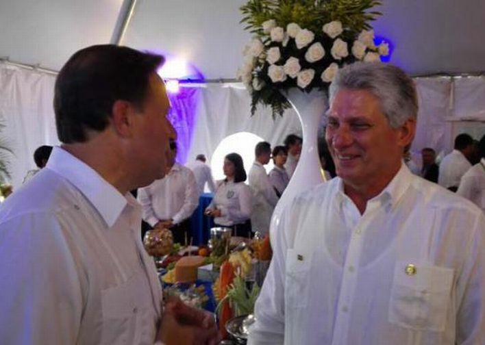 cuba, panama, canal de panama, miguel diaz-canel