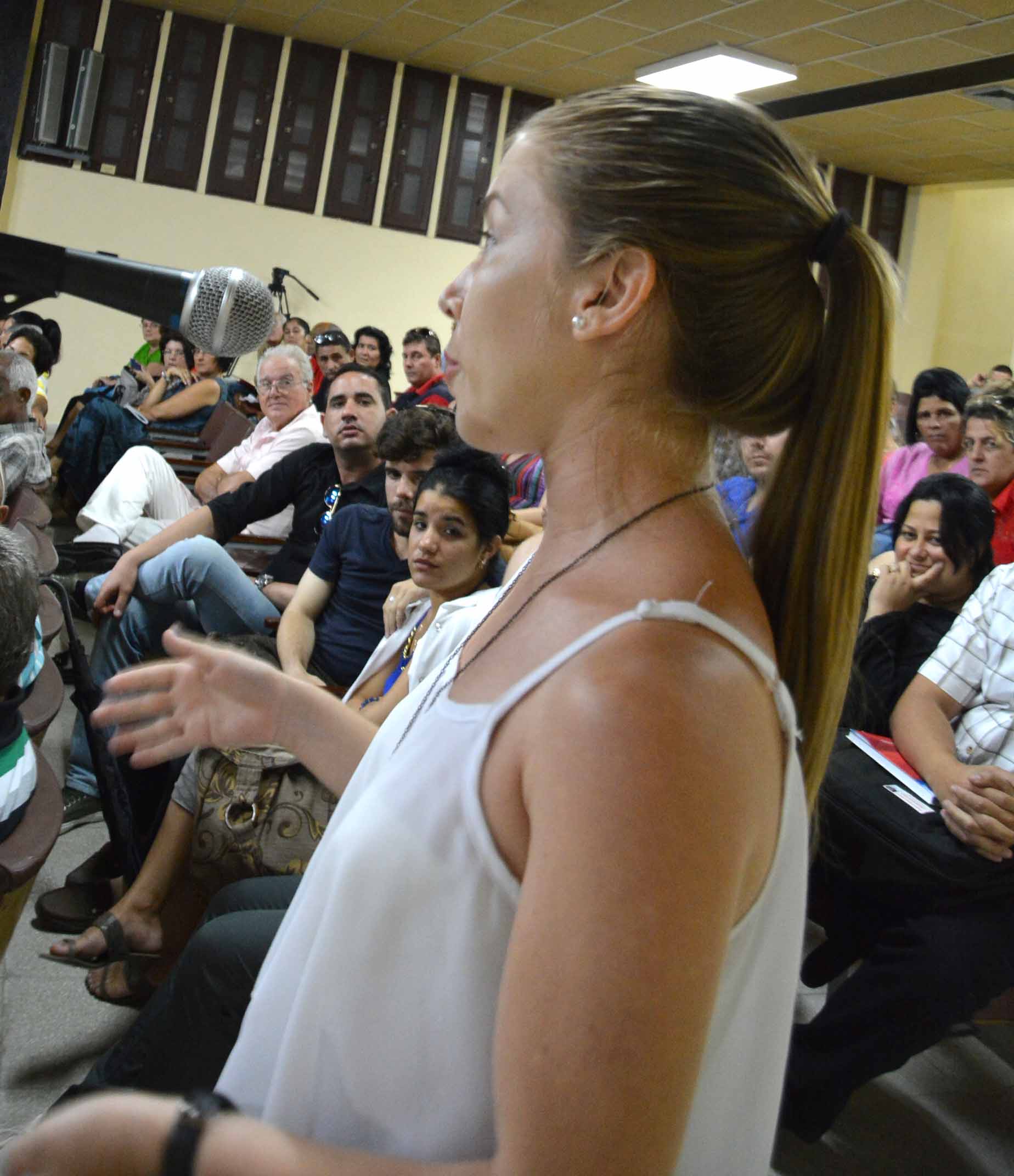 Los jóvenes profesionales abogaron por mayor protagonismo. 