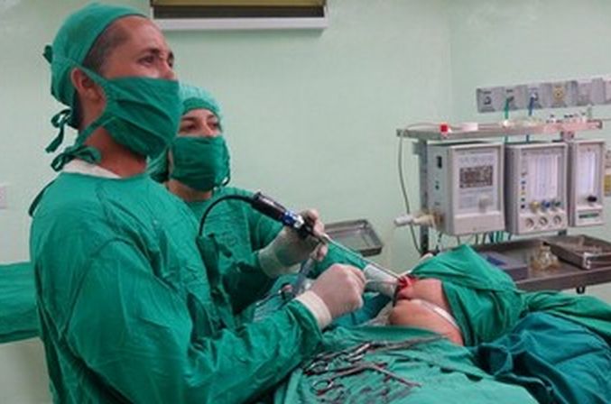 sancti spiritus, salud publica, endoscopia, otorrinolaringologia