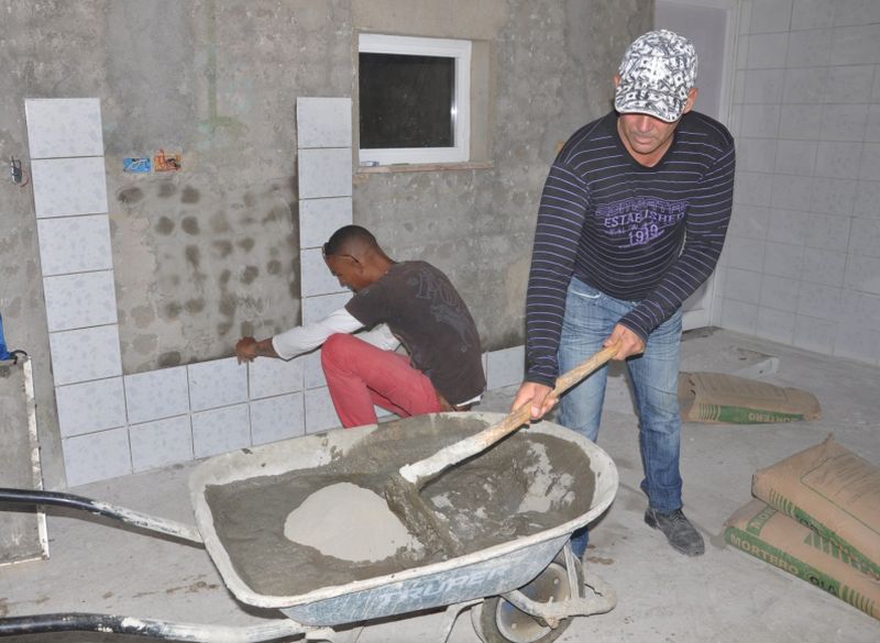 Las acciones constructivas en el Camilo Cienfuegos resultan las de mayor envergadura acometidas en el sector de la Salud en el territorio espirituano. (Foto: Escambray)