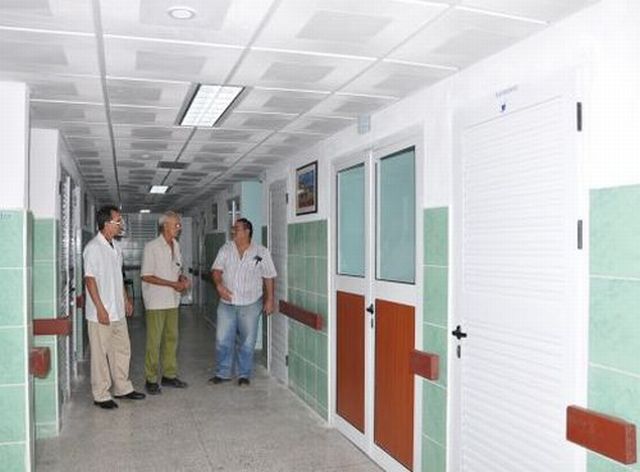 sancti spiritus, salud publica, hospital provincial camilo cienfuegos, construcciones