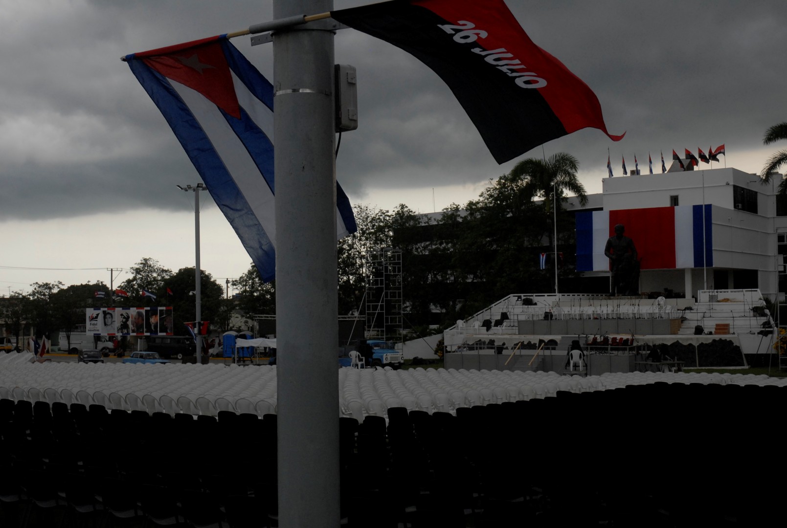 Serafín Sánchez, Plaza de la Revolución, Sancti Spíritus, 26 de Julio, Moncada