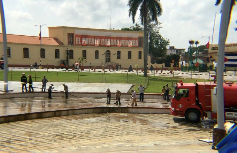 sancti spiritus en 26, plaza mayor general serafin sanchez valdivia, 26 de julio