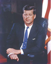 John F. Kennedy. Ex Presidente de Estados Unidos