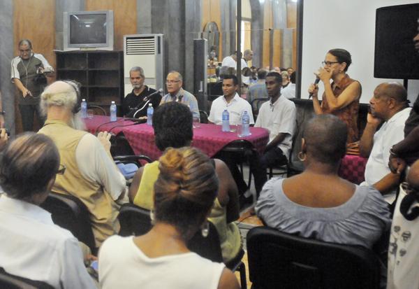 Encuentro de Pastores por la Paz con Médicos cubanos que combatieron el Ébola. (Foto: ACN)