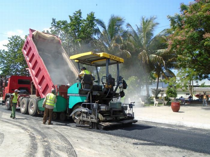 sancti spiritus en 26, asfalto, jatibonico