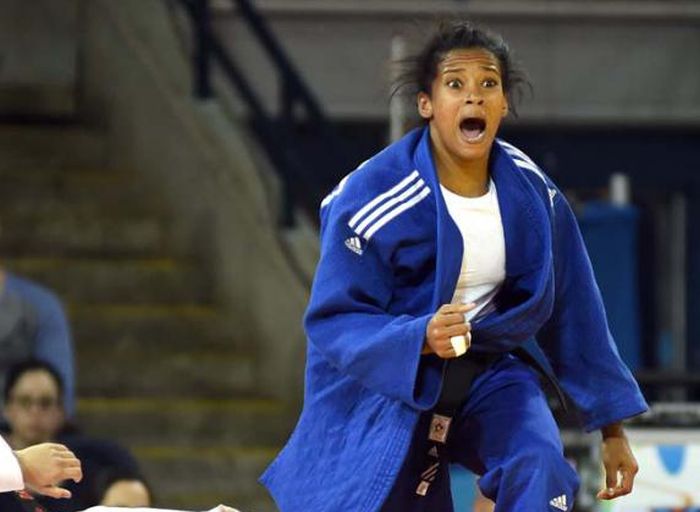 La judoca espirituana Dayaris Mestre forma parte de sa avanzada.