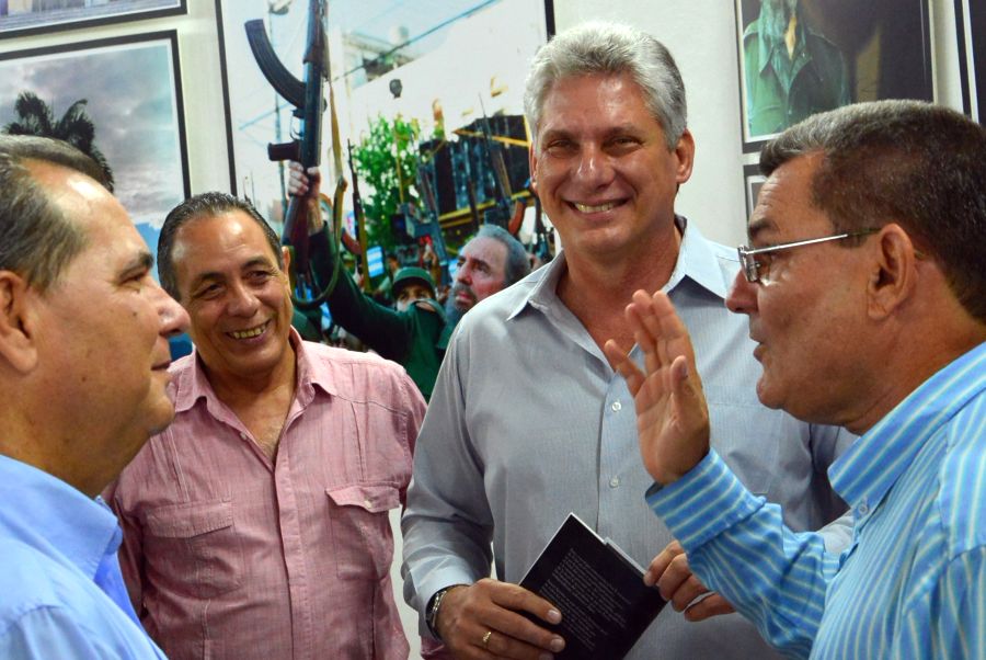 sancti spiritus en 26, 90 cumpleaños de fidel, raul abreu, miguel diaz-canel