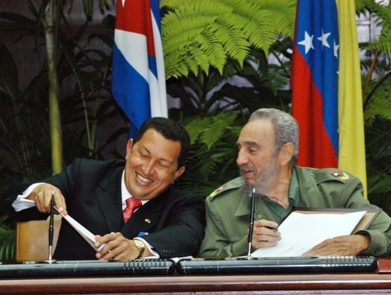 cuba, venzuela, fidel castro, 90 cumpleaños de fidel castro