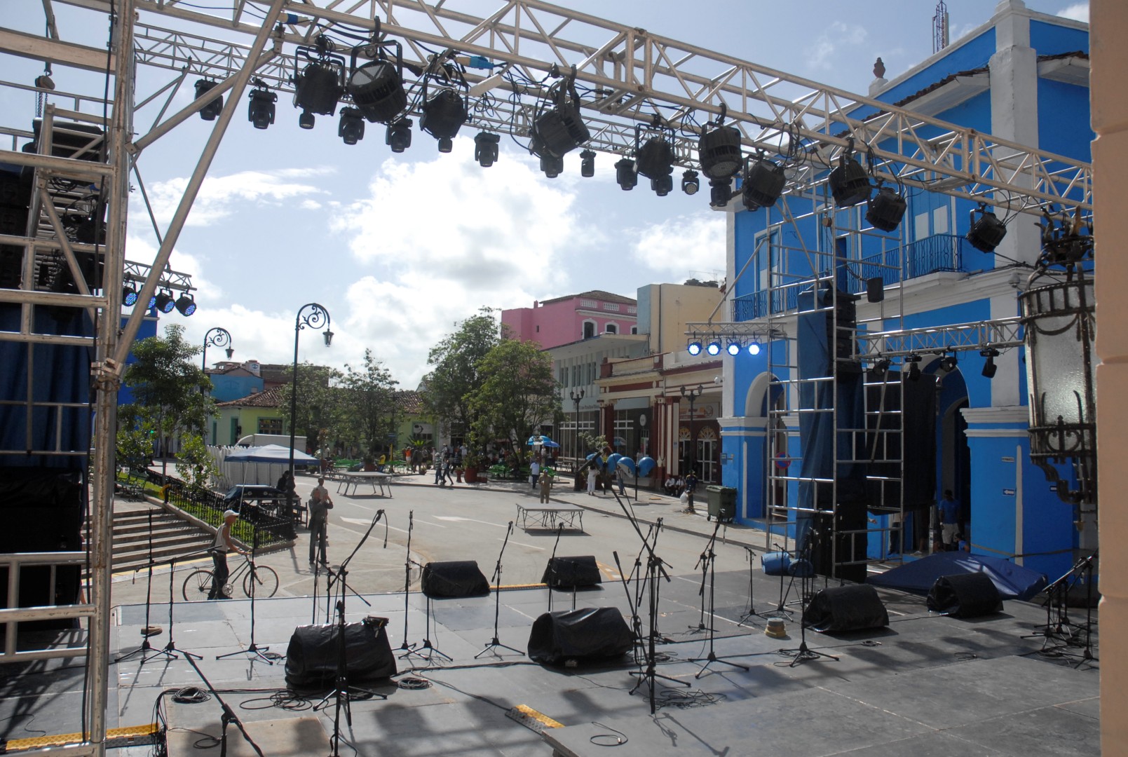 Sancti Spíritus en 26, Sancti Spíritus, Cuba, parque, Serafín Sánchez, 26 de julio