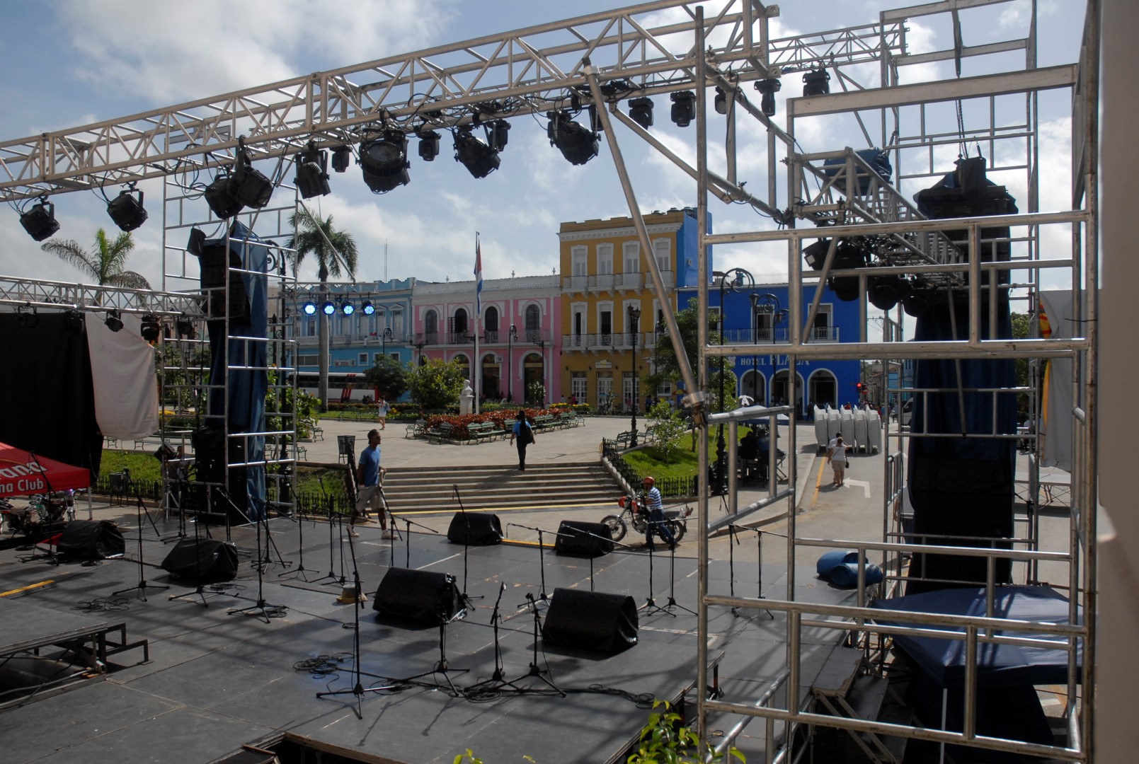 Sancti Spíritus en 26, Sancti Spíritus, Cuba, parque, Serafín Sánchez, 26 de julio