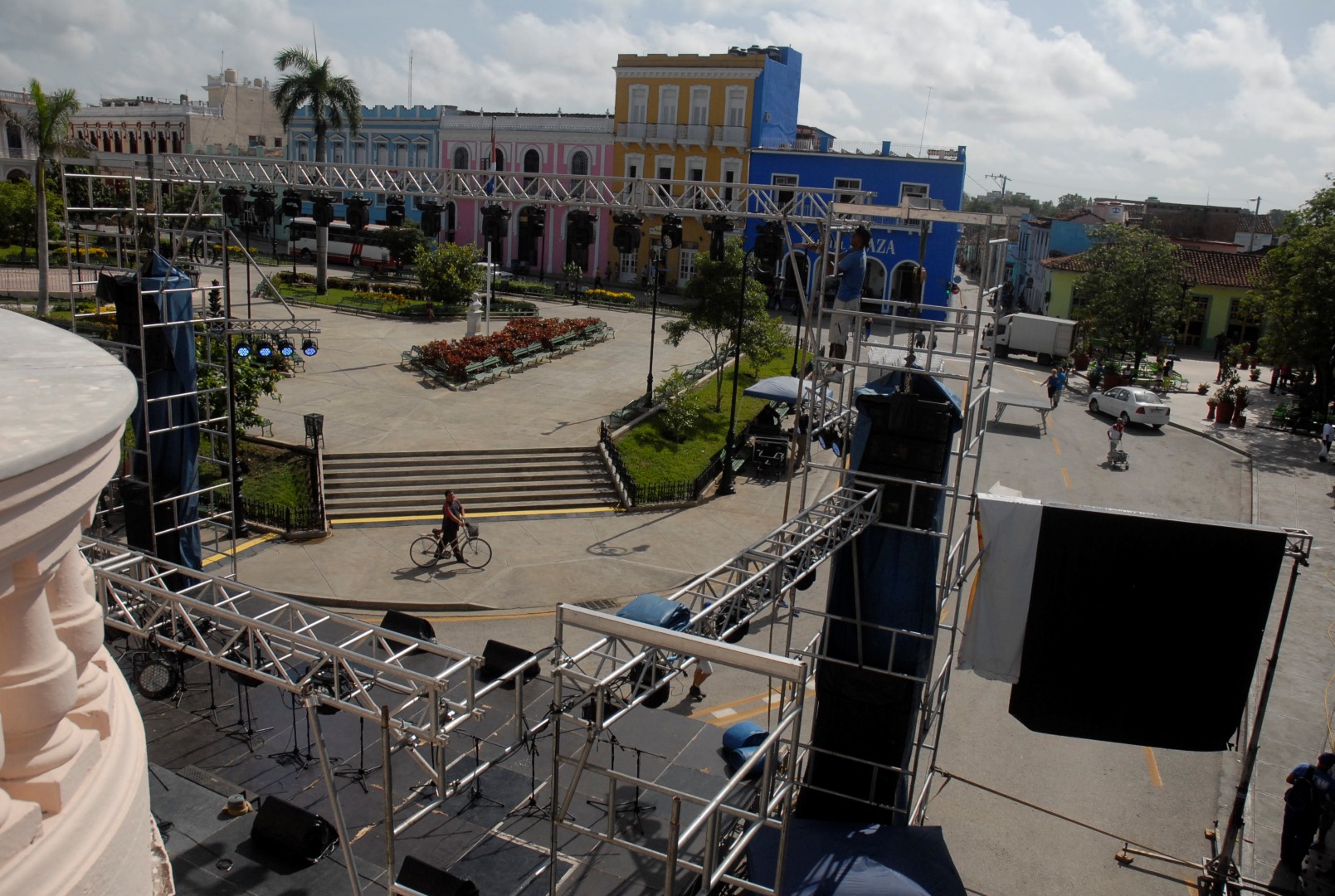 Sancti Spíritus en 26, Sancti Spíritus, Cuba, parque, Serafín Sánchez, 26 de julio