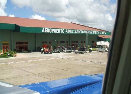 Por el Aeropuerto Abel Santamaría arribará el Airbus A-320 de la aerolínea JetBlue, que activa los vuelos regulares entre Cuba y Estados Unidos.