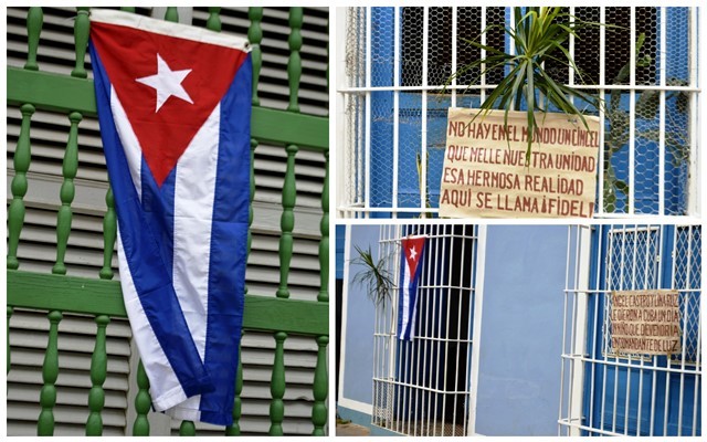 Motivaciones trinitarias en homenaje a Fidel.