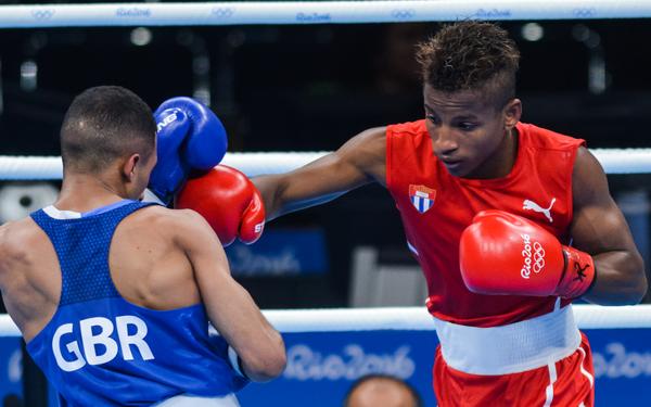 Argilagos, división 49 Kg., venció en su primer combate al británico Galal Yafal. (Foto: ACN)