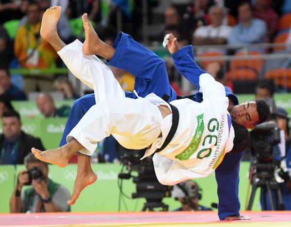 Magdiel Estrada (73 kg) fue eliminado en su segundo combate. (Foto: Ricardo López Hevia)