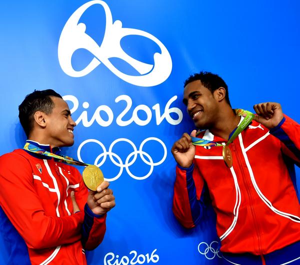 Los boxeadores Robeisy Ramírez y Arlen López ganaron medallas de oro en Río 2016. (Foto: ACN)