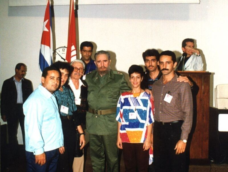 sancti spiritus, cuba, 90 cumpleaños de fidel, fidel castro, upec, periodistas, union de periodistas de cuba