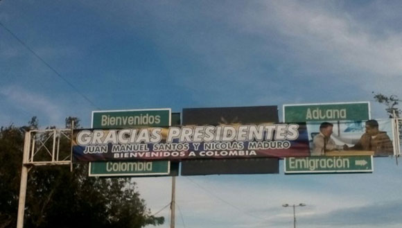 El paso peatonal en la frontera entre Venezuela y Colombia fue activado este sábado.