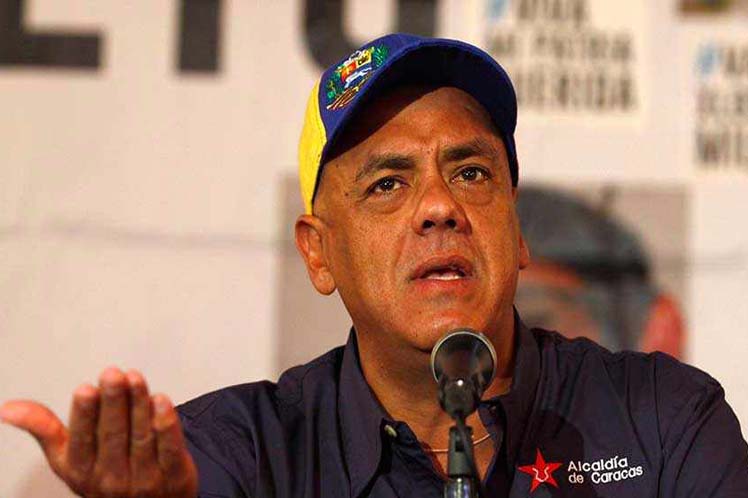 El alcalde de Caracas denunció que la movilización convocada por los opositores para el 1 de septiembre busca generar violencia.