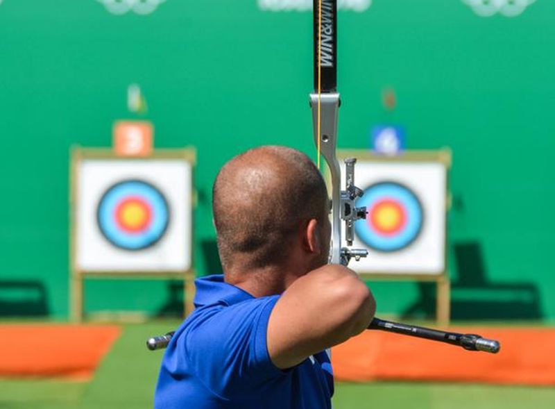 sancti spiritus, cuba, adrian puentes, tiro con arco, juegos olimpicos de rio de janeiro 2016, en Brasil, el 5 de agosto de 2016.ACN FOTO/Marcelino VÁZQUEZ HERNÁNDEZ