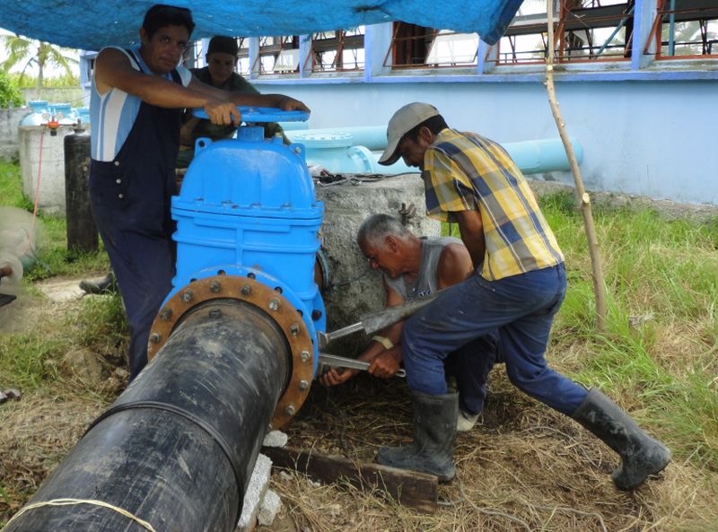 sancti spiritus, acueducto, recursos hidraulicos, cabaiguan, abasto de agua