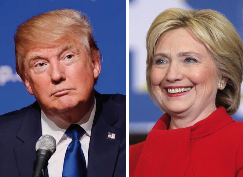 elecciones en estados unidos, donald trump, hillary clinton