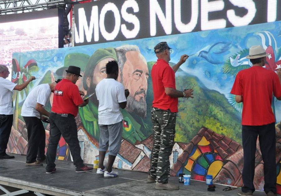 sancti spiritus, cuba, fidel castro, 90 cumpleaños de fidel castro