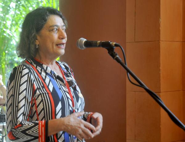  Socorro Gomes asistió al Primer Seminario Internacional Realidades y Desafíos  de la Proclama de América Latina y El Caribe como Zona de Paz. (Foto: ACN)