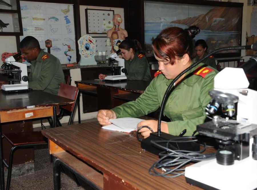 sancti spiritus, escuela militar camilo cienfuegos, far