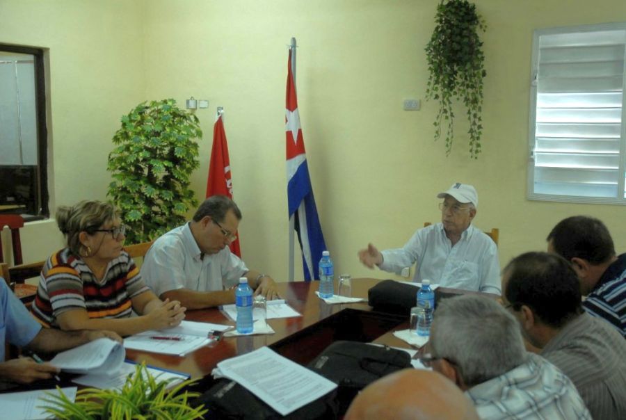 sancti spiritus, jose ramon machado ventura, zafra azucarera, sector agroazucarero