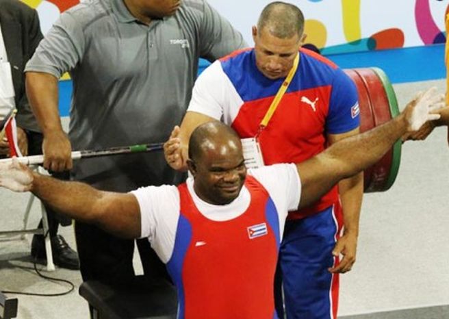 cuba, juegos paralimpicos rio de janeiro 2016, pesas