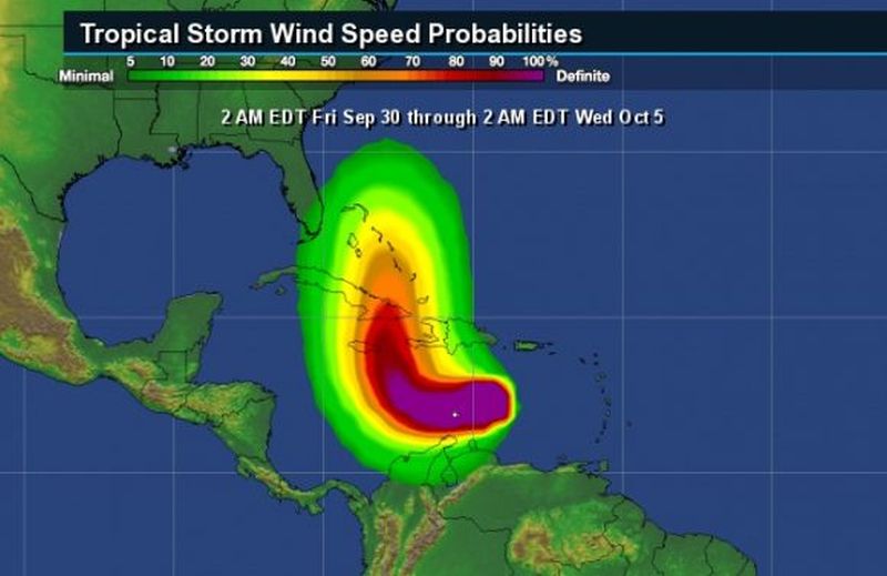 huracan, matthew, ciclones, cuba, pronostico del tiempo