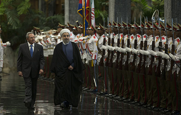 El Dr. Hassan Rouhani, Presidente de la República Islámica de Irán, realiza una visita oficial a Cuba. (Foto: Ismael Francisco/ Cubadebate)