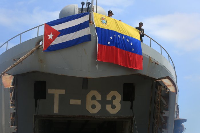 La nave, nombrada Tango 63, será recibida oficialmente este jueves en el puerto de Santiago de Cuba. (Foto: AVN)