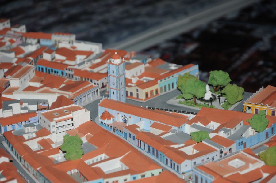 sancti spiritus, patrimonio, maqueta, oficina del conservador