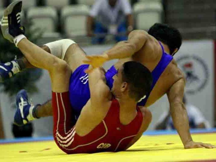 sancti spiritus, lucha grecorromana, grand prix de lucha, javier dumenigo