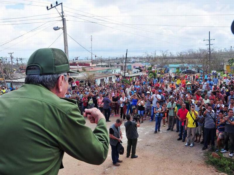 cuba, raul castro, defensa civil, huracan matthew, guantanamo, baracoa, maisi