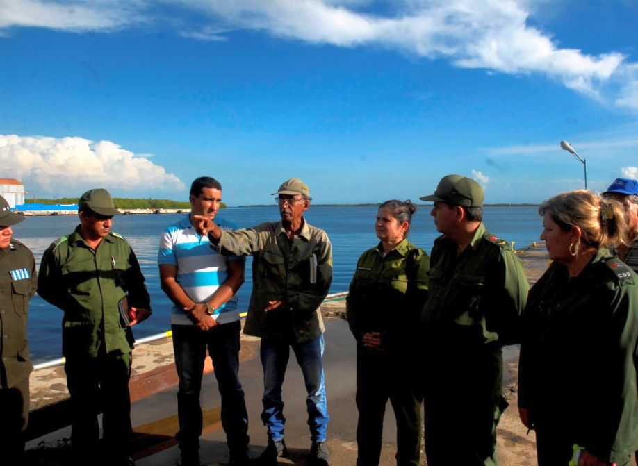 sancti spiritus, consejo de defensa, huracan matthew, meteorologia